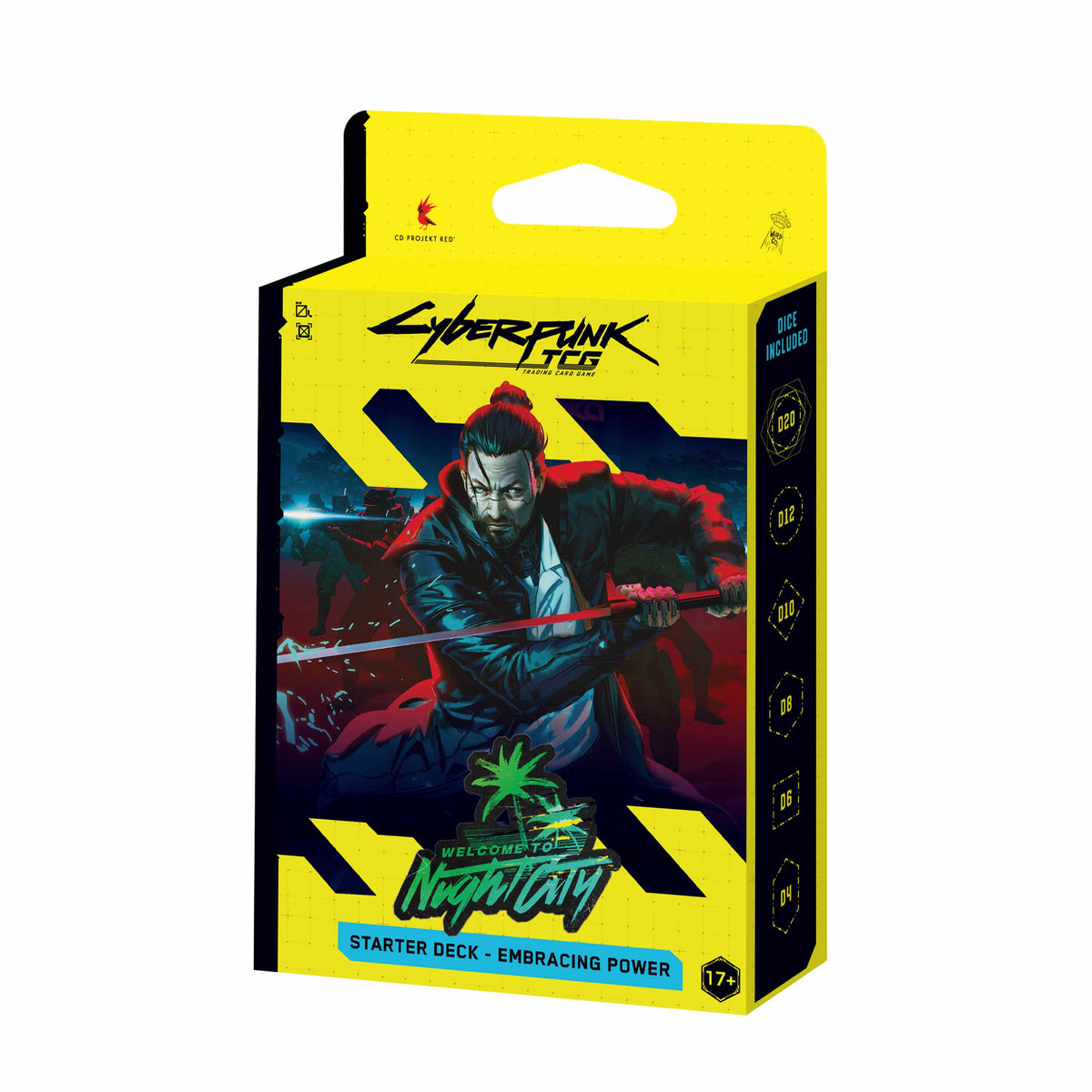 Cyberpunk Welcome to Night City Embracing Power Starter Deck