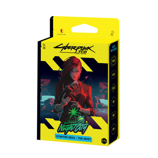 Cyberpunk Welcome to Night City The Heist Starter Deck