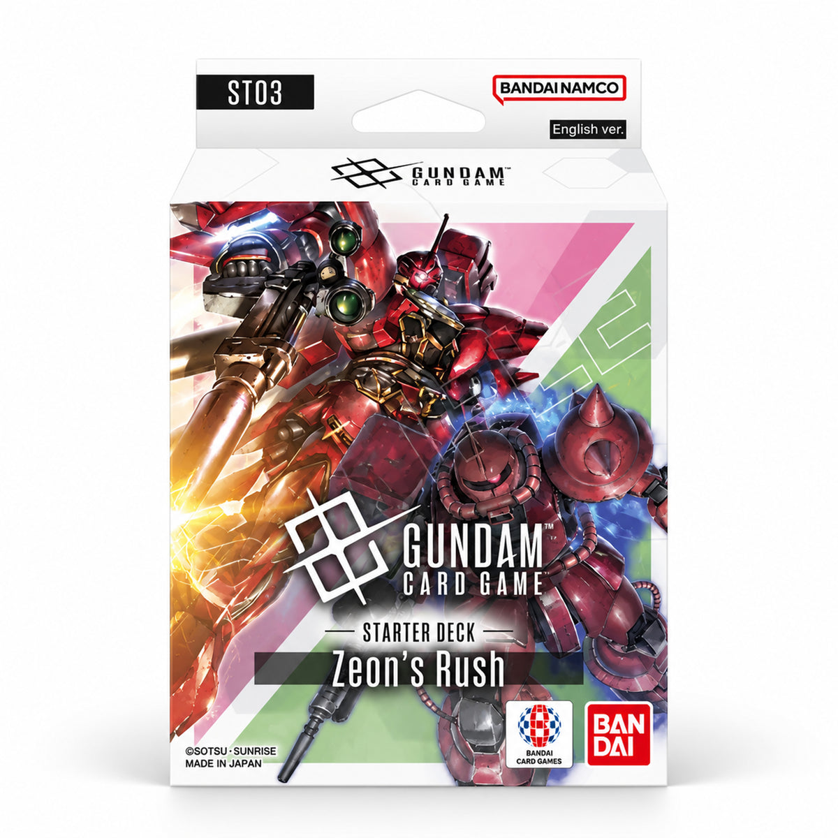 Gundam ST-03 Zeon's Rush Starter Deck